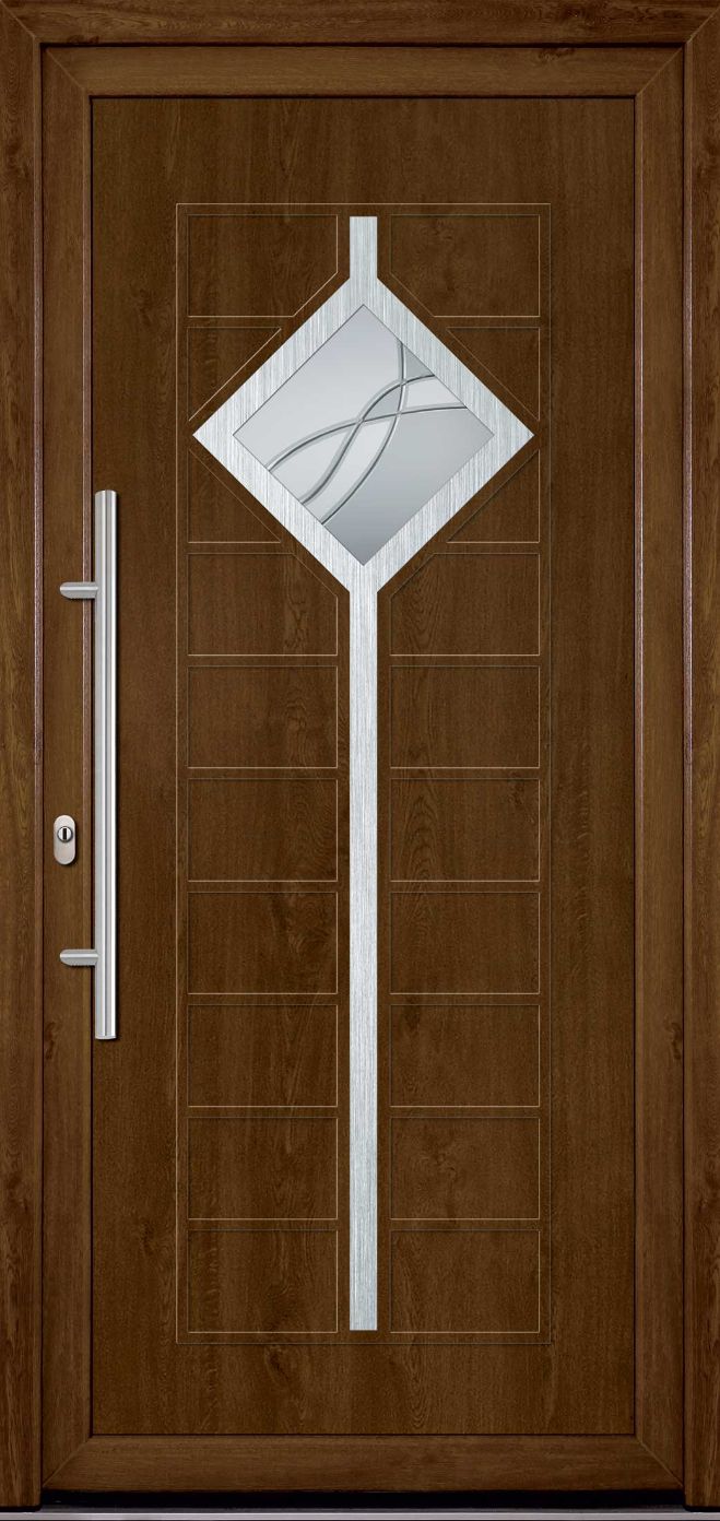 PVC entrance doors Art. EVONNA