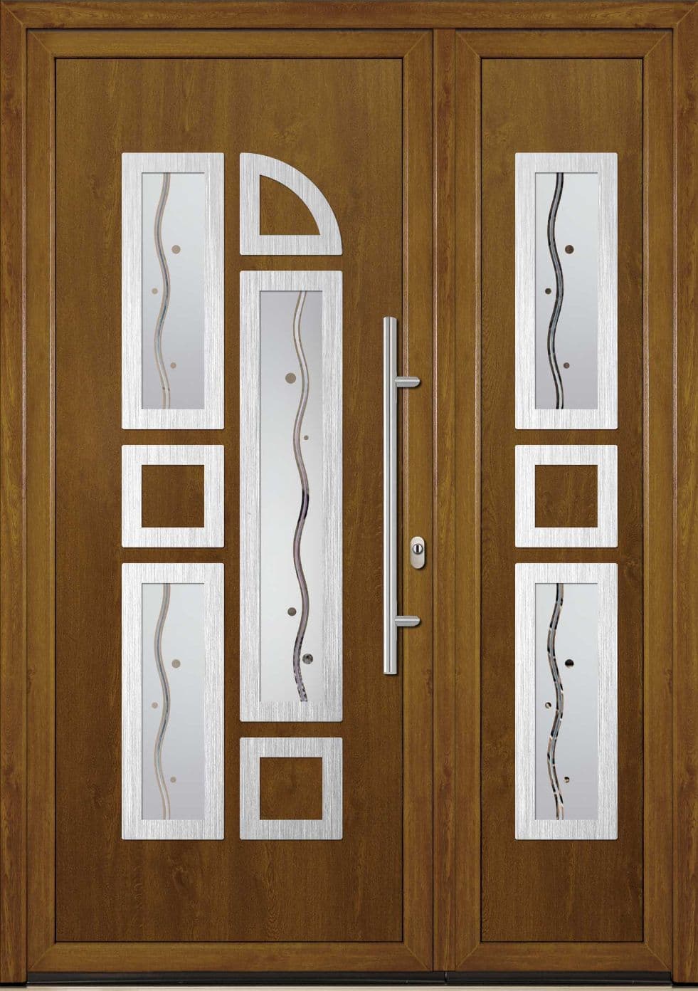 PVC entrance doors Art. RIMINI
